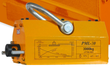 仓库铁块吊运使用永磁起重器